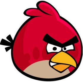 Angry Bird Red Frowny